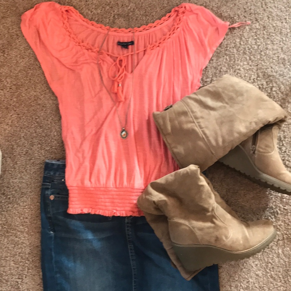 EUC American Eagle shirt